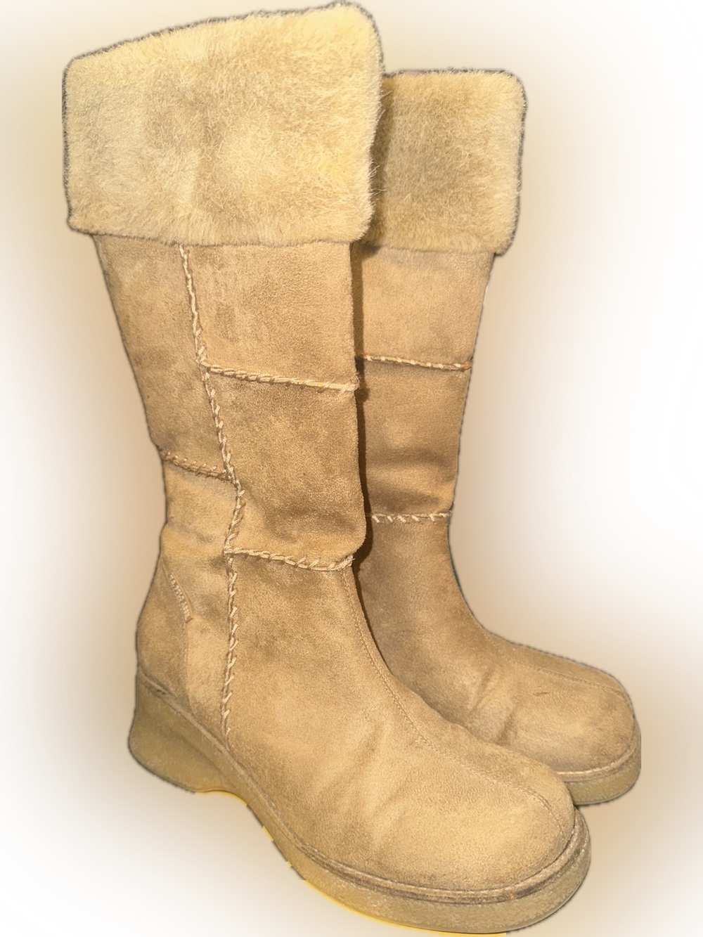 US. polo Assn. fur trim boots
